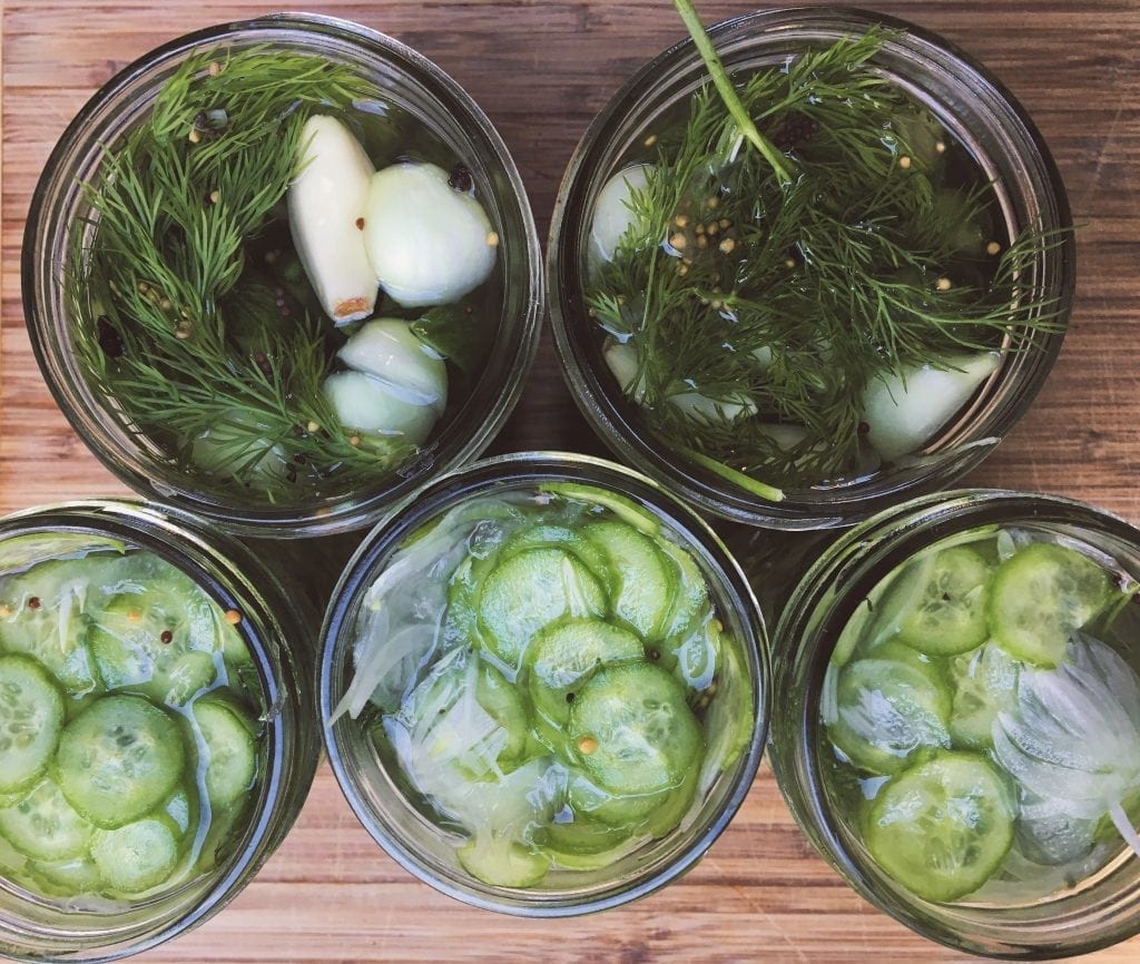 homemade pickles recipe