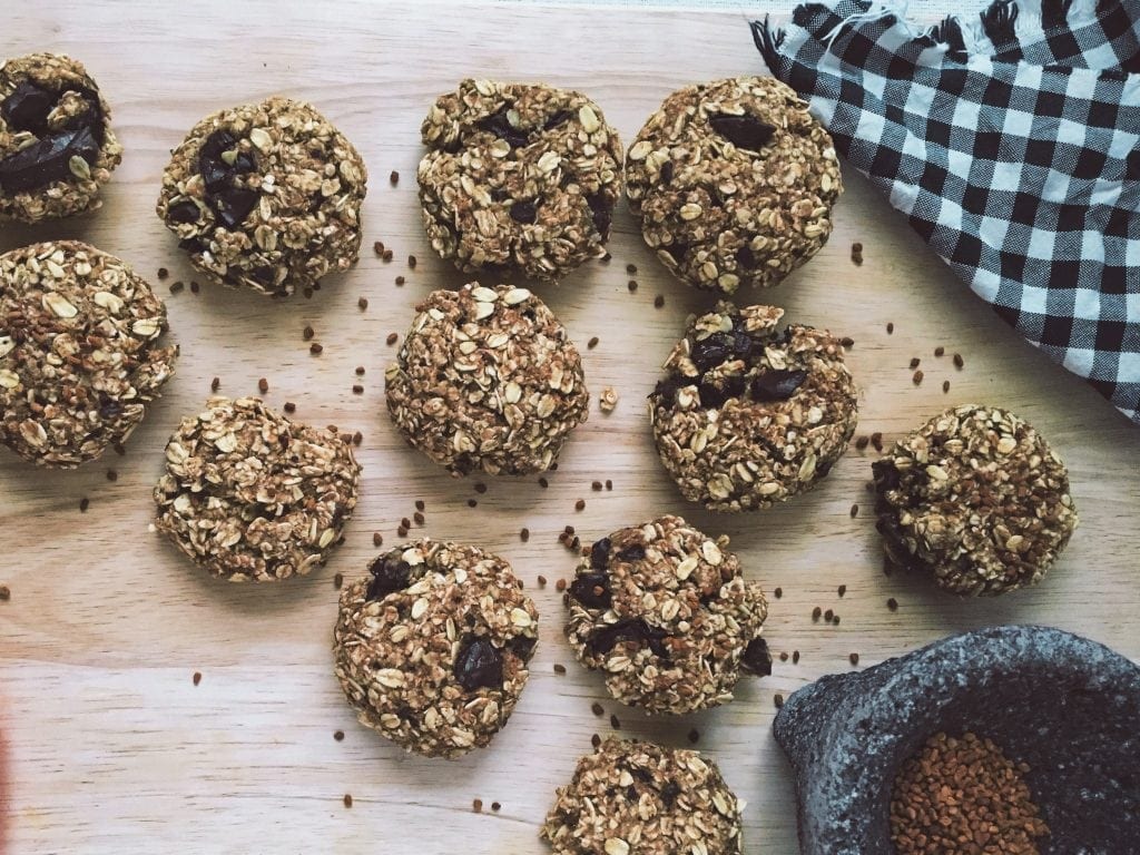 vegan lactation cookies