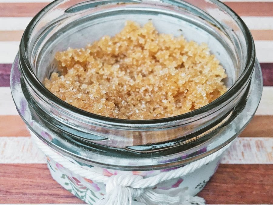 DIY Natural Foot Scrub