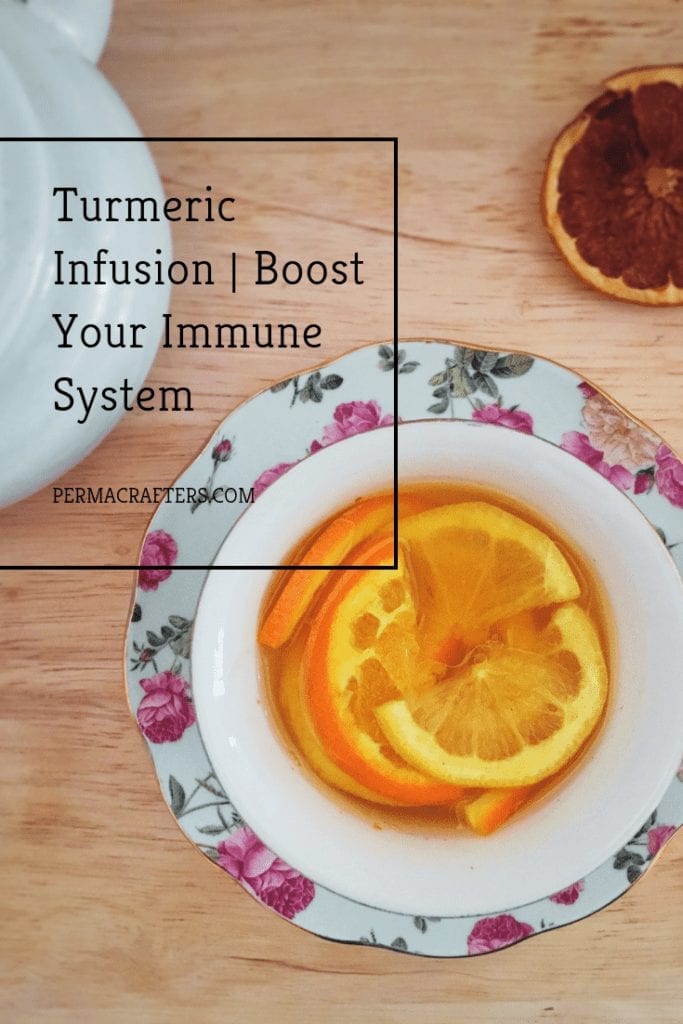 Turmeric Infusion Boost Your Immune System Permacrafters