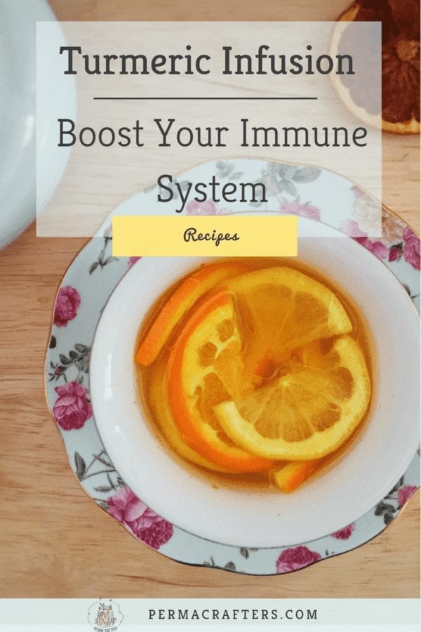 Turmeric Infusion Boost Your Immune System Permacrafters