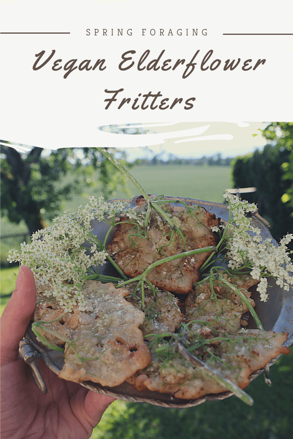 Elderflower Flitter Pinterest4 Narrowleaf Plantain Hummus Recipe: Backyard Foraging