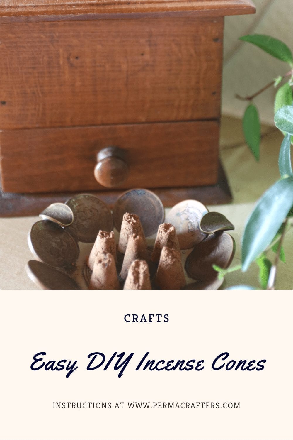 Easy DIY Incense Cones