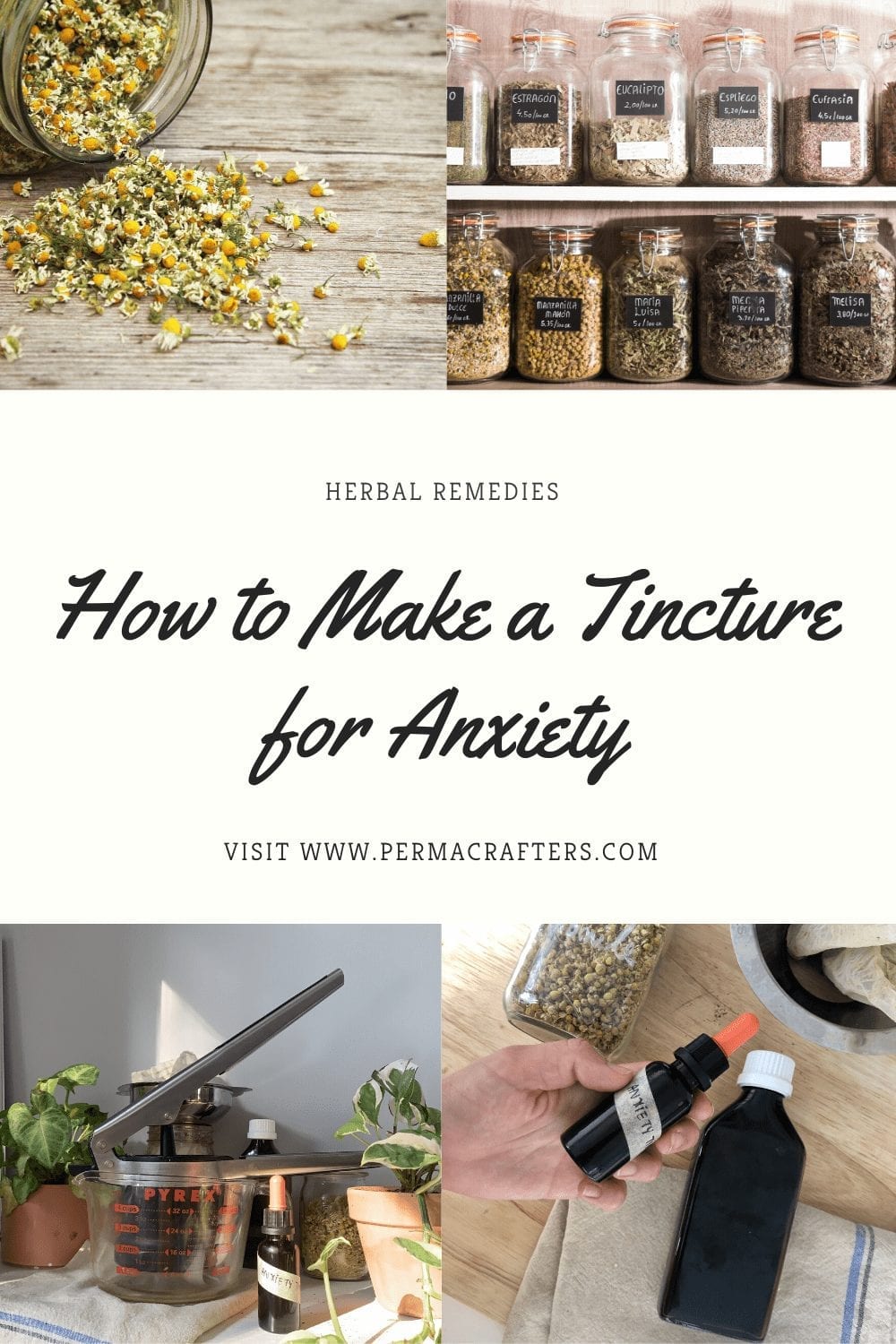 How to Make a Tincture for Anxiety