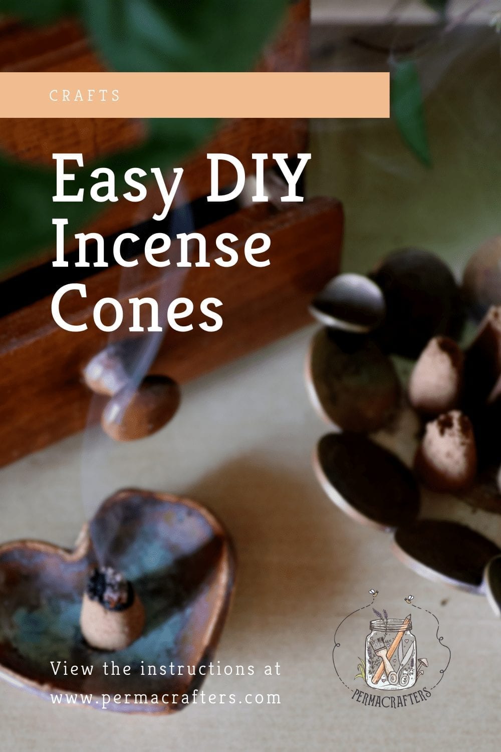 Easy DIY Incense Cones