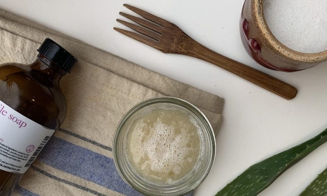 Finally, a Zero Waste Body Scrub Recipe that Won’t Clog your Drains!